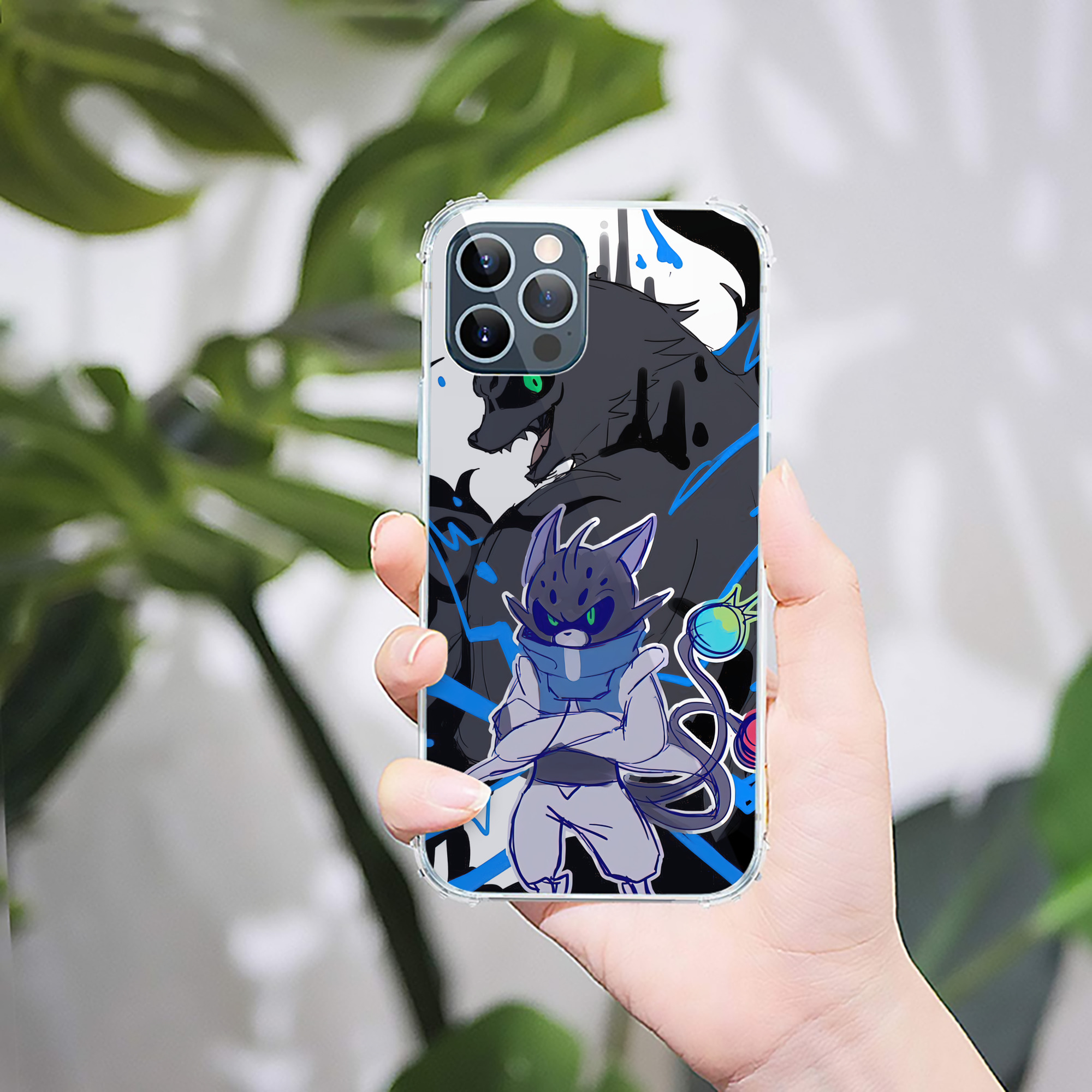 （画像用） 妖怪ウォッチ Yo-kai Watch 【iPhone 12シリーズ対応】透明スマホケース（クリアソフトケース）